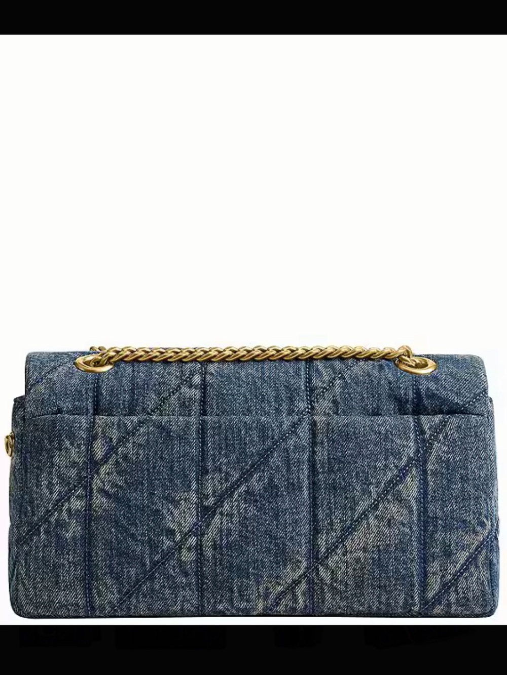 Coach Soft Loved Denim Tabby Convertible Shoulder Bag 26 - Picture 2 of 6